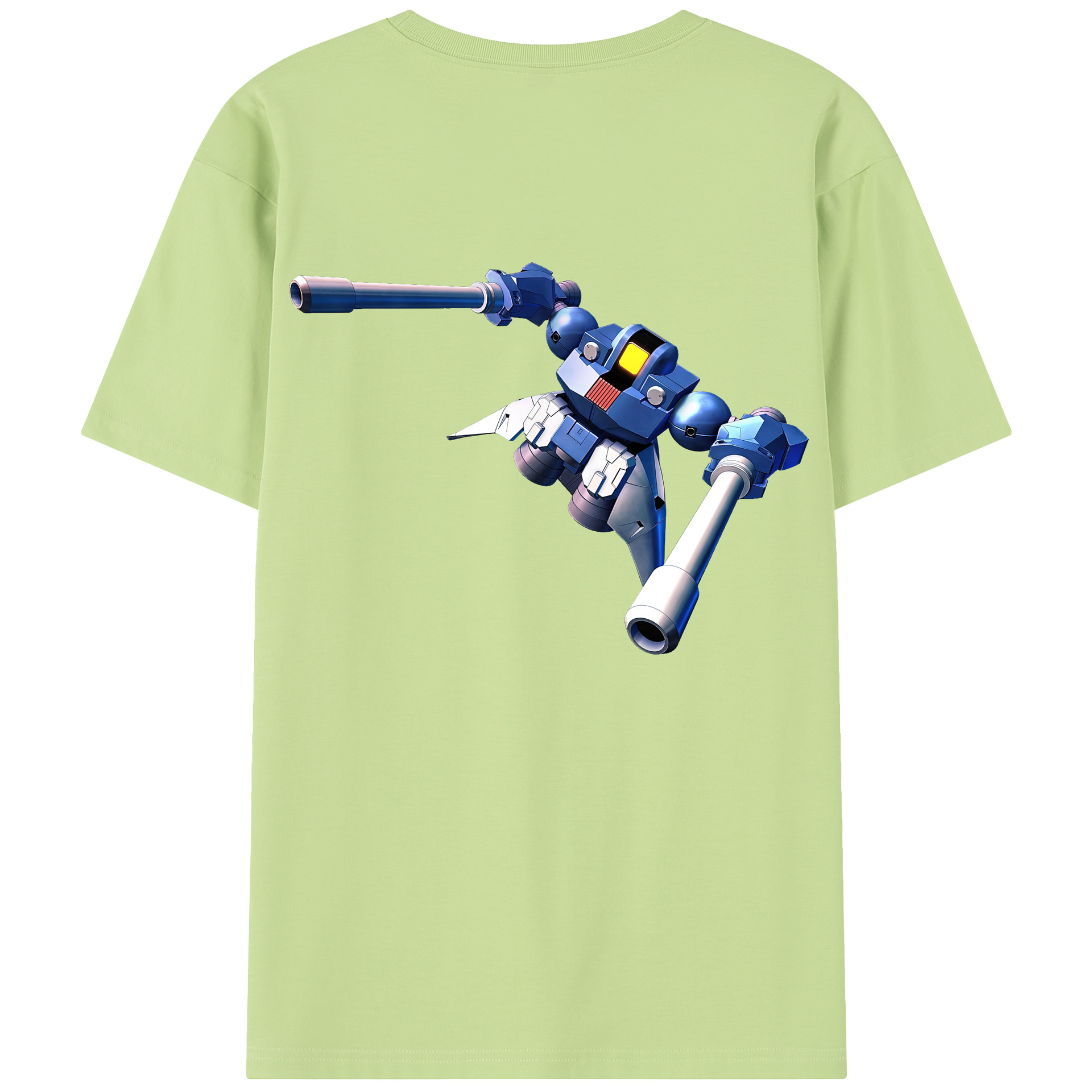 （画像用） 機動戦士ガンダム Mobile Suit Gundam 綿100％半袖Tシャツ（背面プリント）